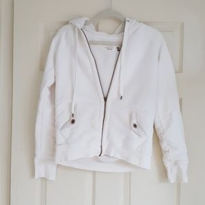 JCrew hooded sherpa fleece